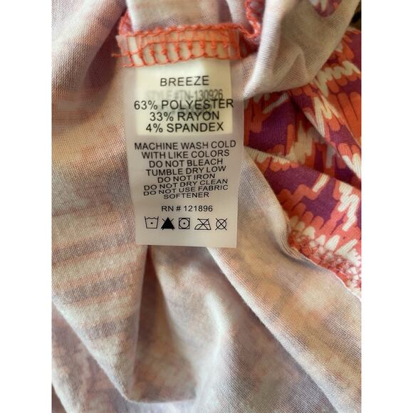 Title Nine Womens Size S Sleeveless Drape Neck Breeze Knit Dress Puple Pink‎ - Picture 4 of 6